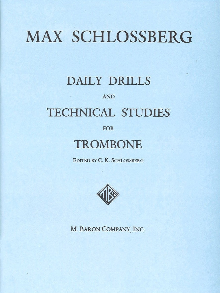 Schlossberg, Daily Drills & Tech.Studies (M.Baron)