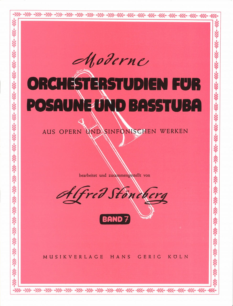 Moderne Orchesterstudien 7 (Tbn/Tba) (Gerig)