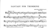 Arnold, Fantasy op. 101 (Tbn Solo) (Faber Music)