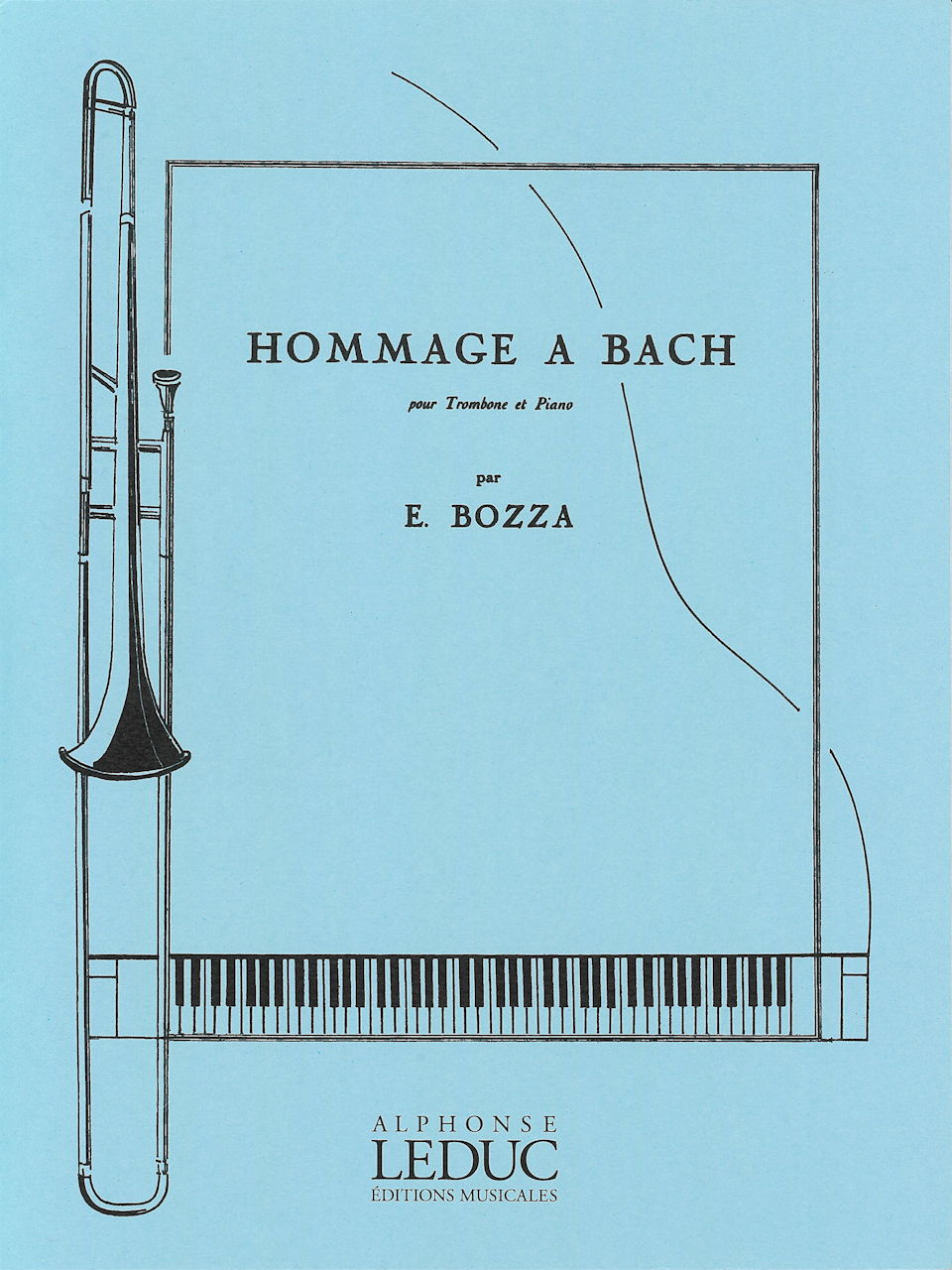 Bozza,E., Hommage a Bach (Leduc)