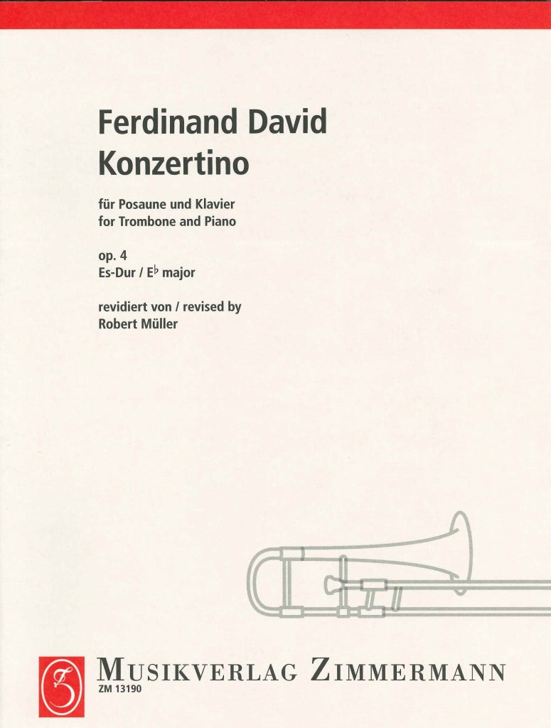 David, Concertino op. 4 in Eb (Muller) (Zimmermann)