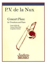 De la Nux, Concert Piece (Tbn/Bar,Pf) (Southern)