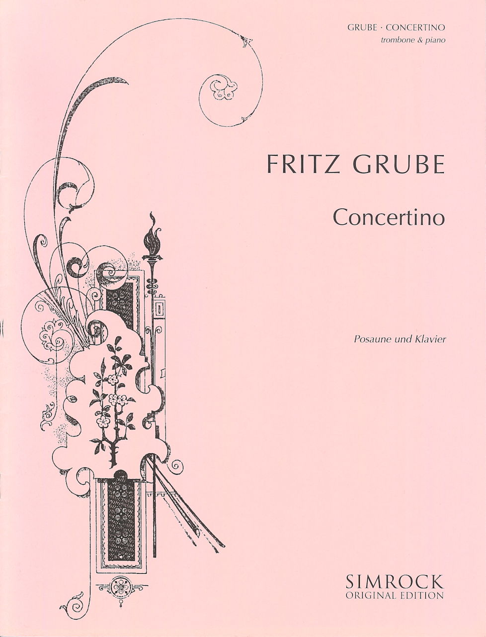 Grube, Concertino (Simrock)
