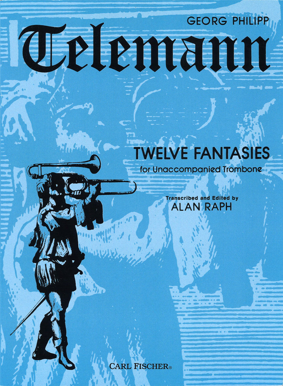 Telemann,G.P., 12 Fantasies (Solo) (Raph (Carl Fischer)
