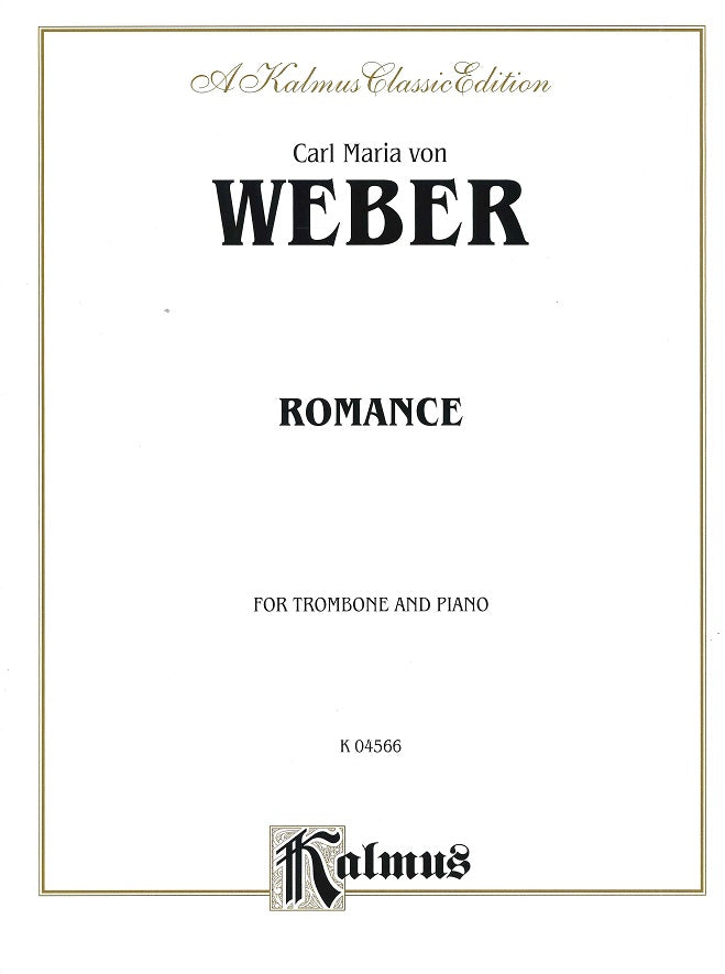 Weber, Romance (Kalmus/Alfred)