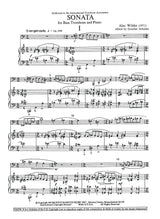 Wilder, Sonata for Bass Trombone & Piano (Margun Music)