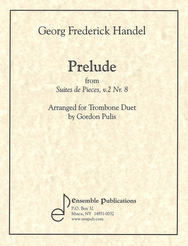 Handel, Prelude (Pulis) (2Tbn) (Ensemble Publications)