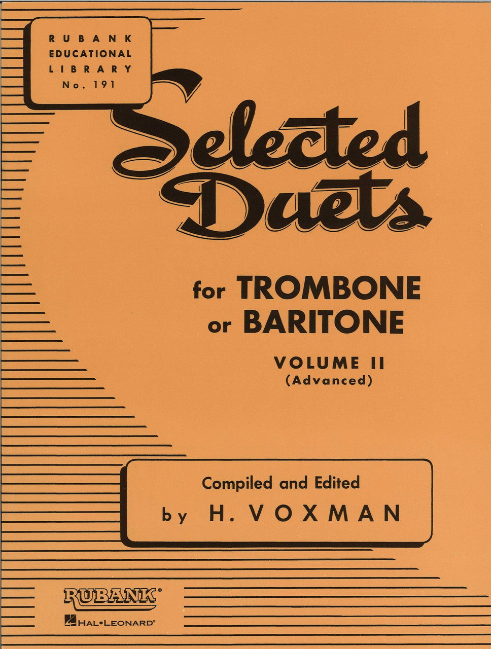 Voxman, Selected Duets for Trombone 2 (Rubank)