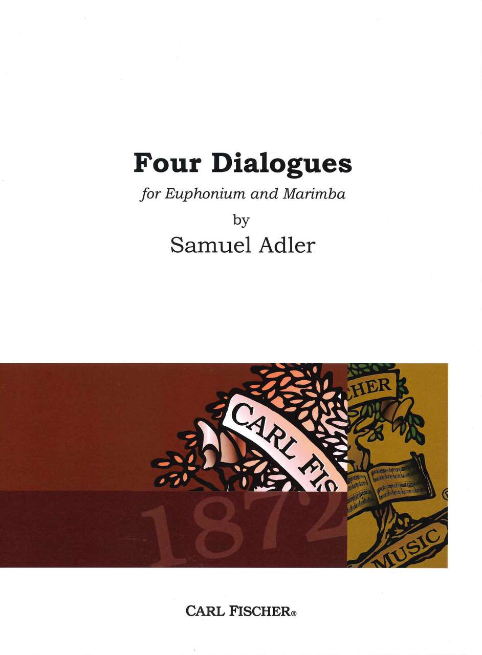 Adler, Four Dialogues (Euph,Marimba) (Carl Fischer)