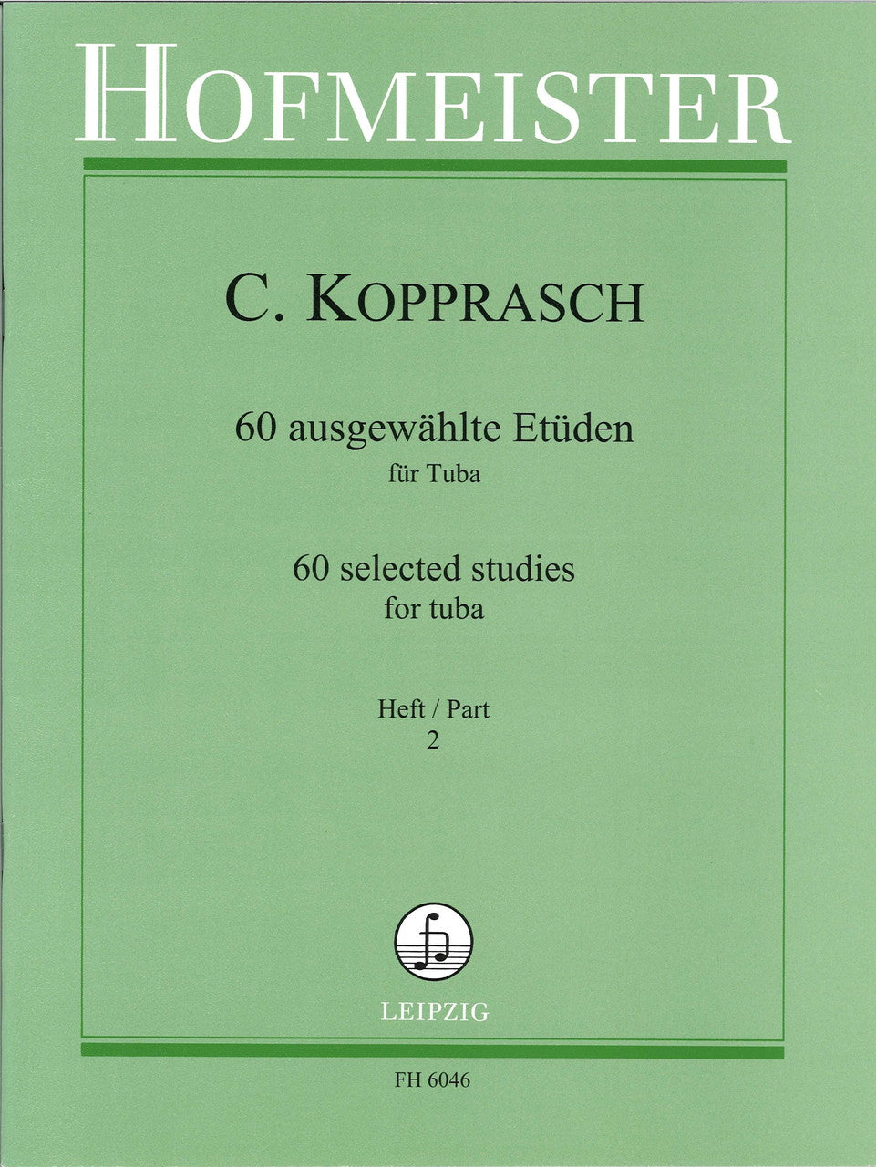 Kopprasch, 60 Ausgewahlte Etuden, 2 (Hofmeister)