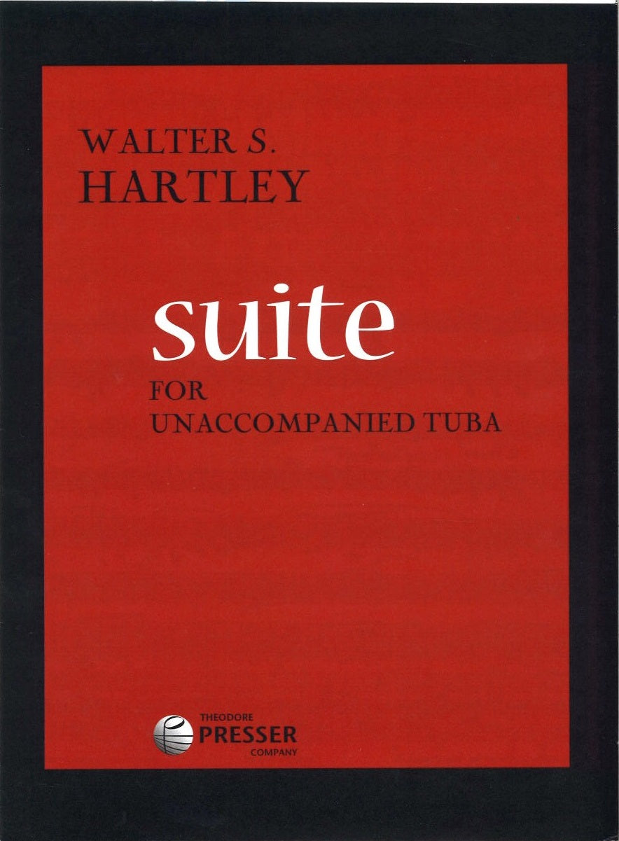 Hartley, Suite for Unaccompanied Tuba (Elkan-Vogel/Presser)