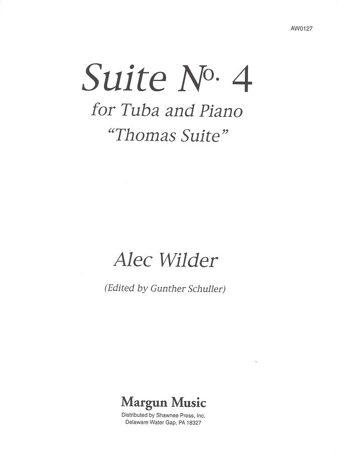 Wilder, Suite No.4 'The Thomas Suite' (Margun Music)