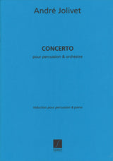 Jolivet, Concerto pour perc. (Perc,Pf) (Salabert)