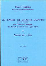 Challan, 380 Donnes 1a: Textes (Leduc)