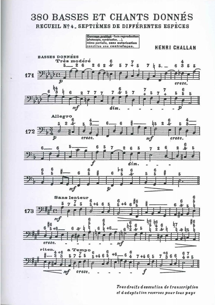 Challan, 380 Donnes 4a: Textes (Leduc)
