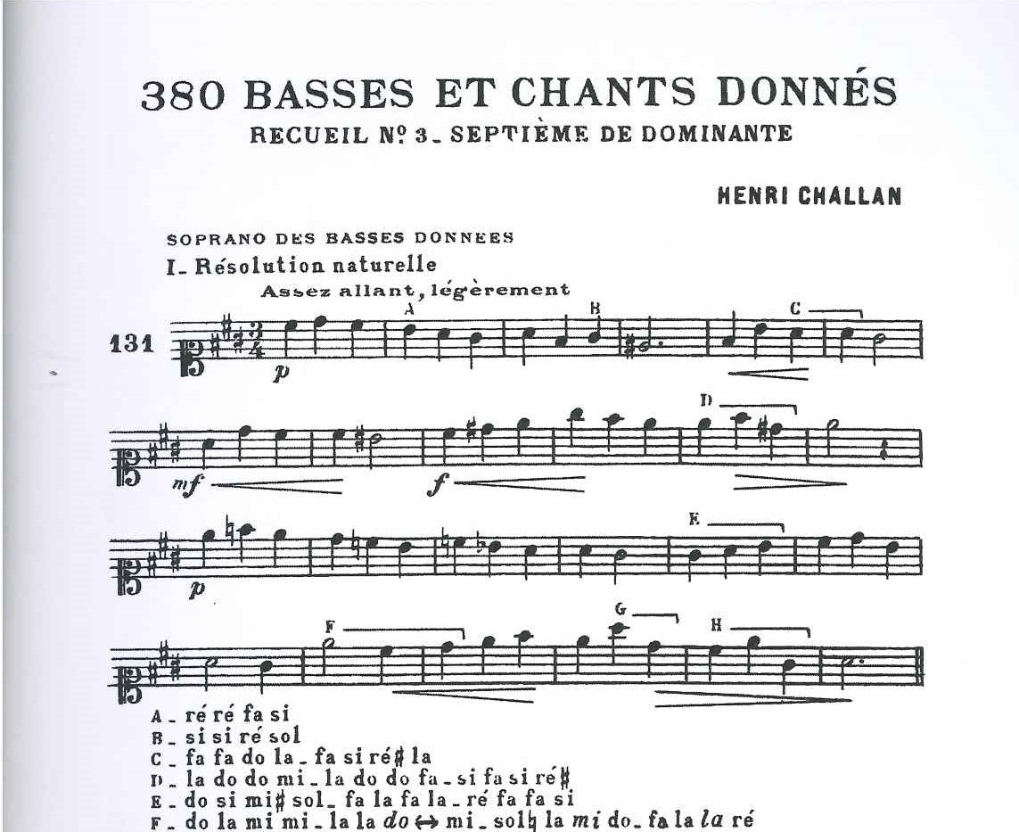 Challan, 380 Donnes 3b: Realisation (Leduc)