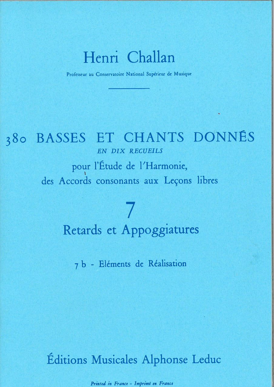 Challan, 380 Donnes 7b: Realisation (Leduc)