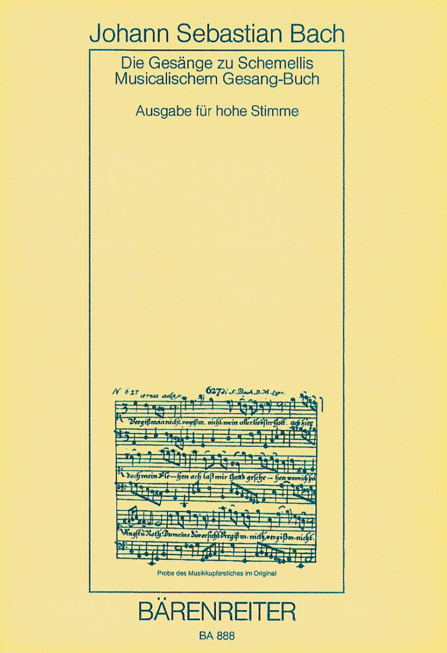 Bach, Schemellis Gesangbuch (h) (Barenreiter)