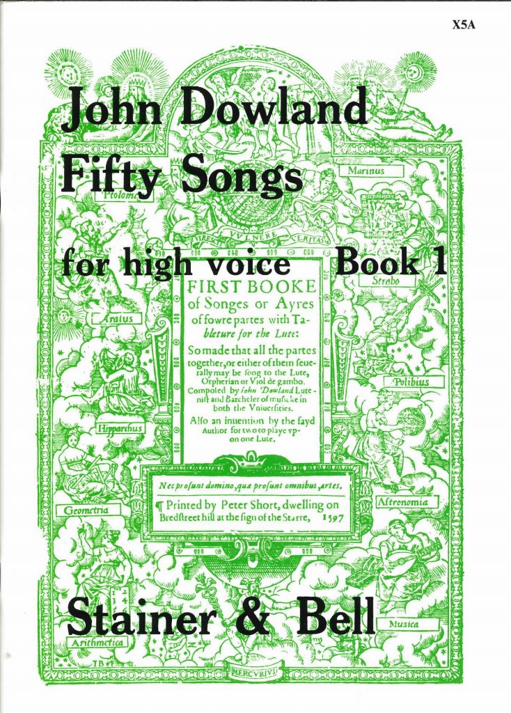 Dowland, 50 Songs 1 (high) (Stainer & Bell)