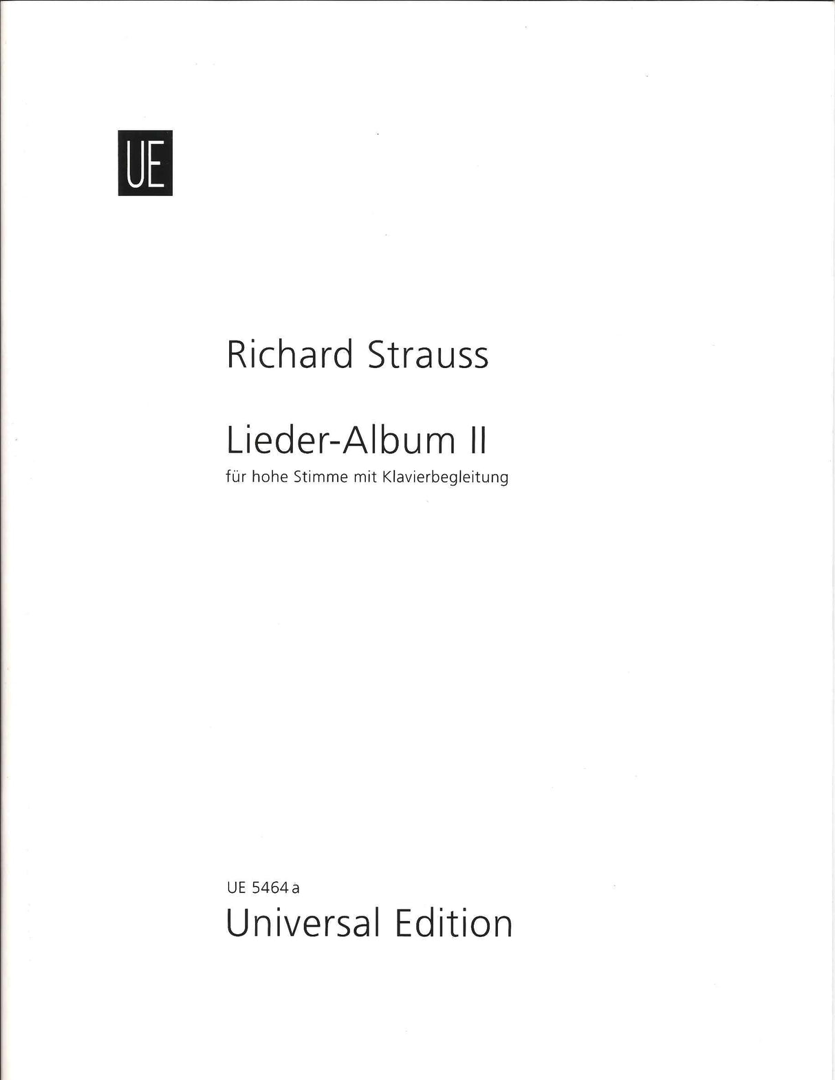 Strauss,R., Lieder-Album 2 (High) (Universal)