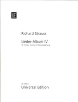 Strauss,R., Lieder-Album 4 (Med,Pf) (Universal)