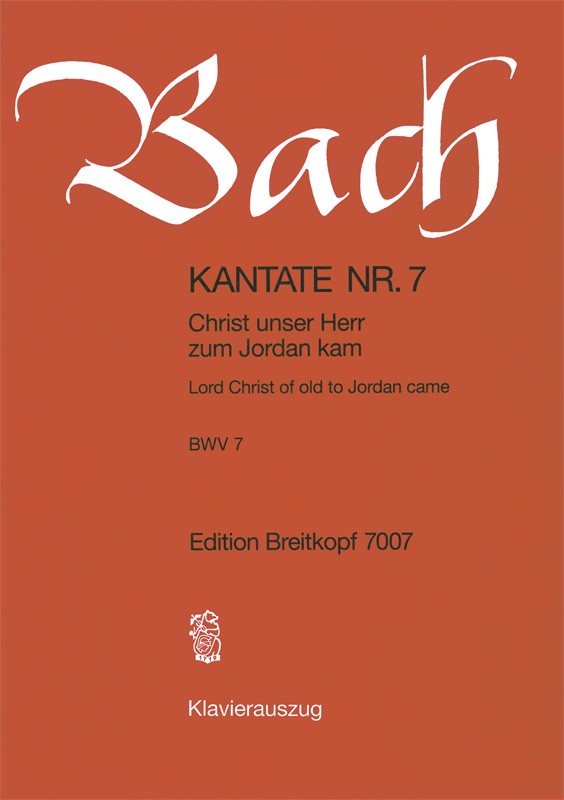 Bach, Kantate Nr. 7 (Breitkopf)