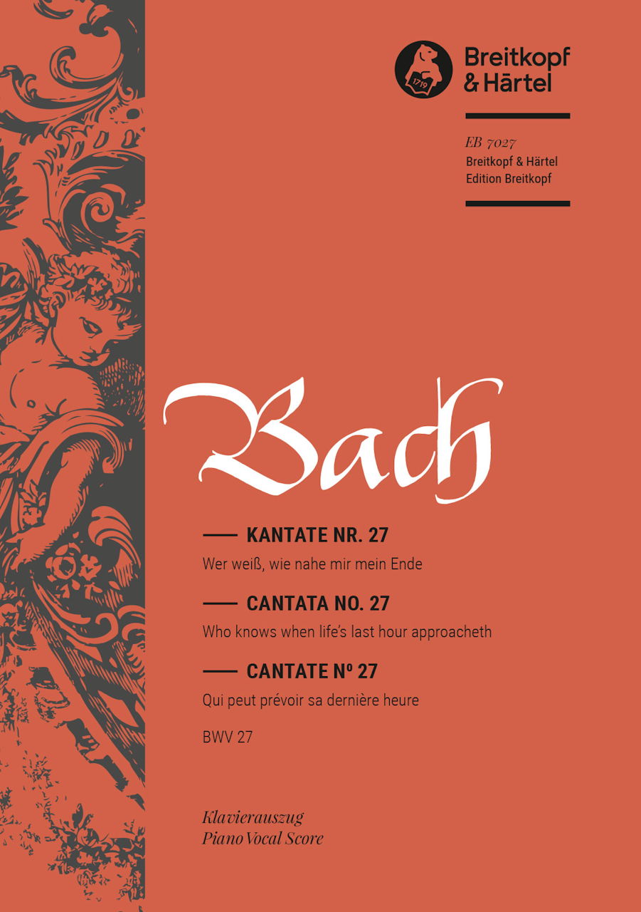 Bach, Kantate Nr. 27 (Breitkopf)