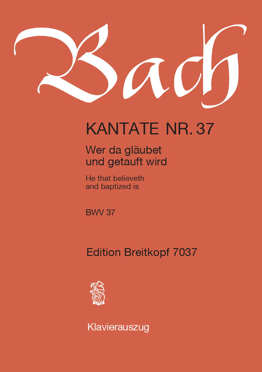 Bach, Kantate Nr. 37 (Breitkopf)