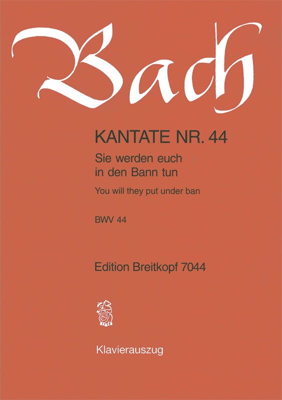 Bach, Kantate Nr. 44 (Breitkopf)