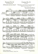 Bach, Kantate Nr. 54 (Breitkopf)