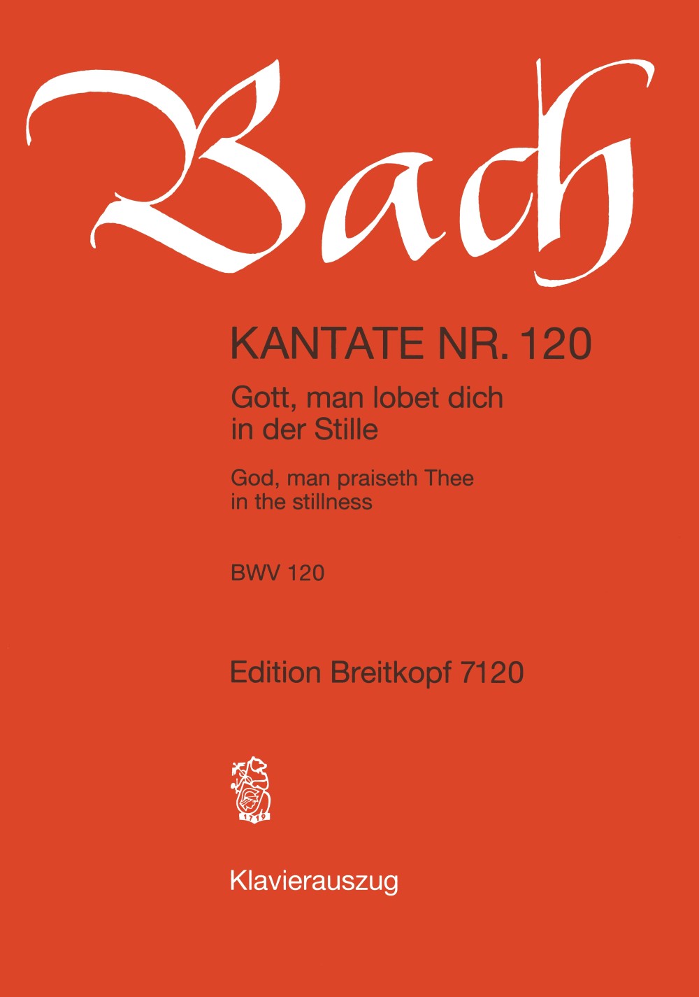 Bach, Kantate Nr.120 (Breitkopf)