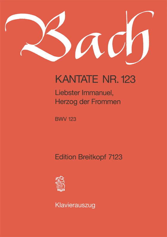 Bach, Kantate Nr.123 (Breitkopf)