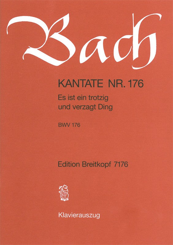 Bach, Kantate Nr.176 (Breitkopf)