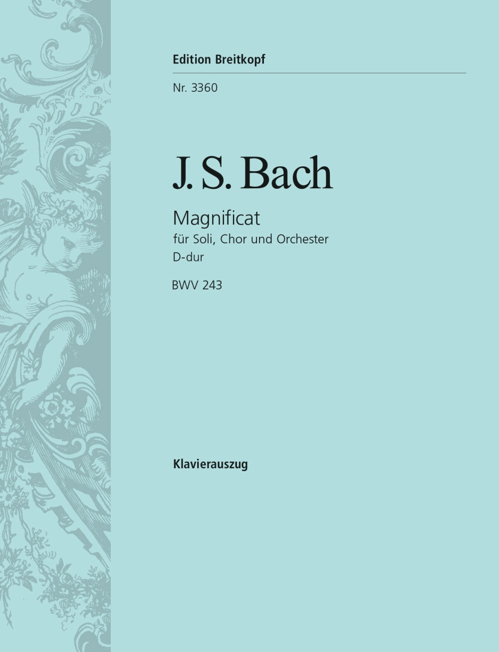 Bach, Magnificat BWV 243 in D (Breitkopf)