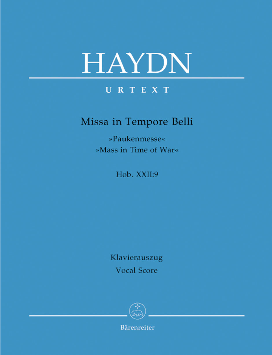 Haydn, Missa in tempore belli, Hob. 22/9 (Barenreiter)
