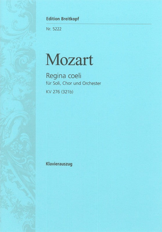 Mozart, Regina coeli KV 276 (Breitkopf)