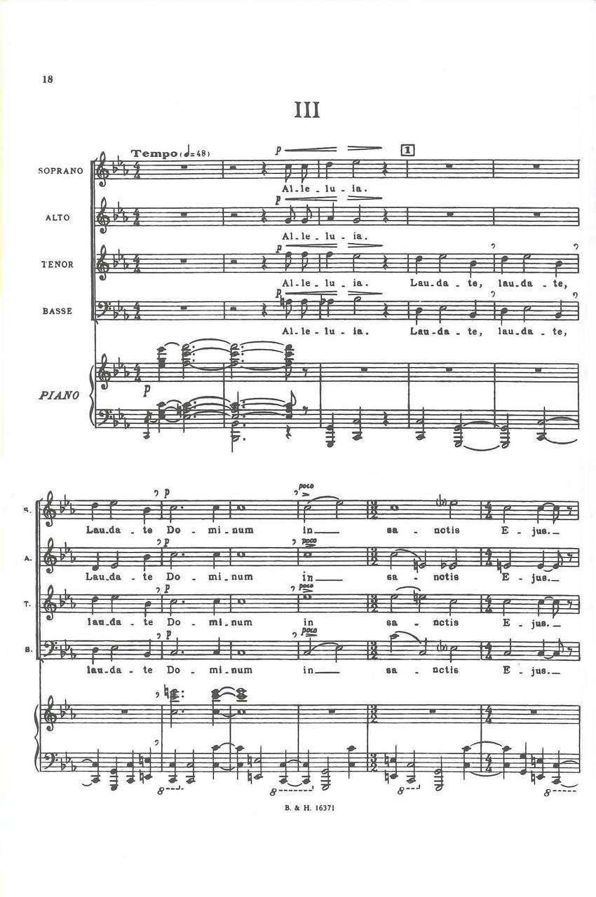 Stravinsky, Symphony of Psalms (Boosey)