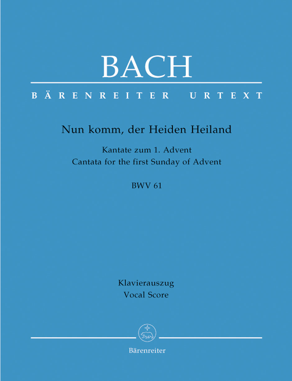 Bach, Kantate Nr. 61 (Barenreiter)