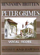 Britten, Peter Grimes op. 33 [E] (Boosey)