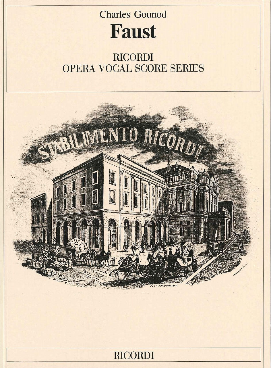 Gounod, Faust [I] (Ricordi)