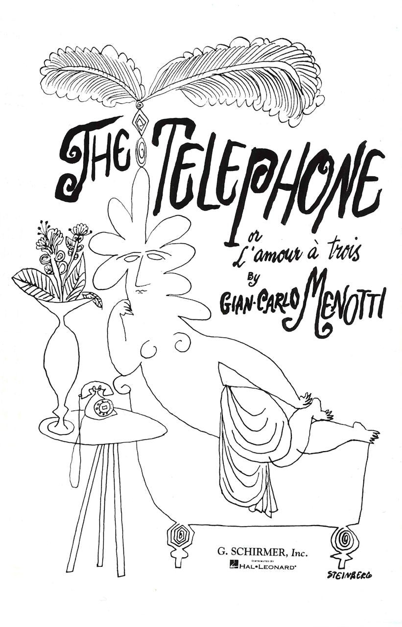 Menotti, Telephone [E/F] (G.Schirmer)