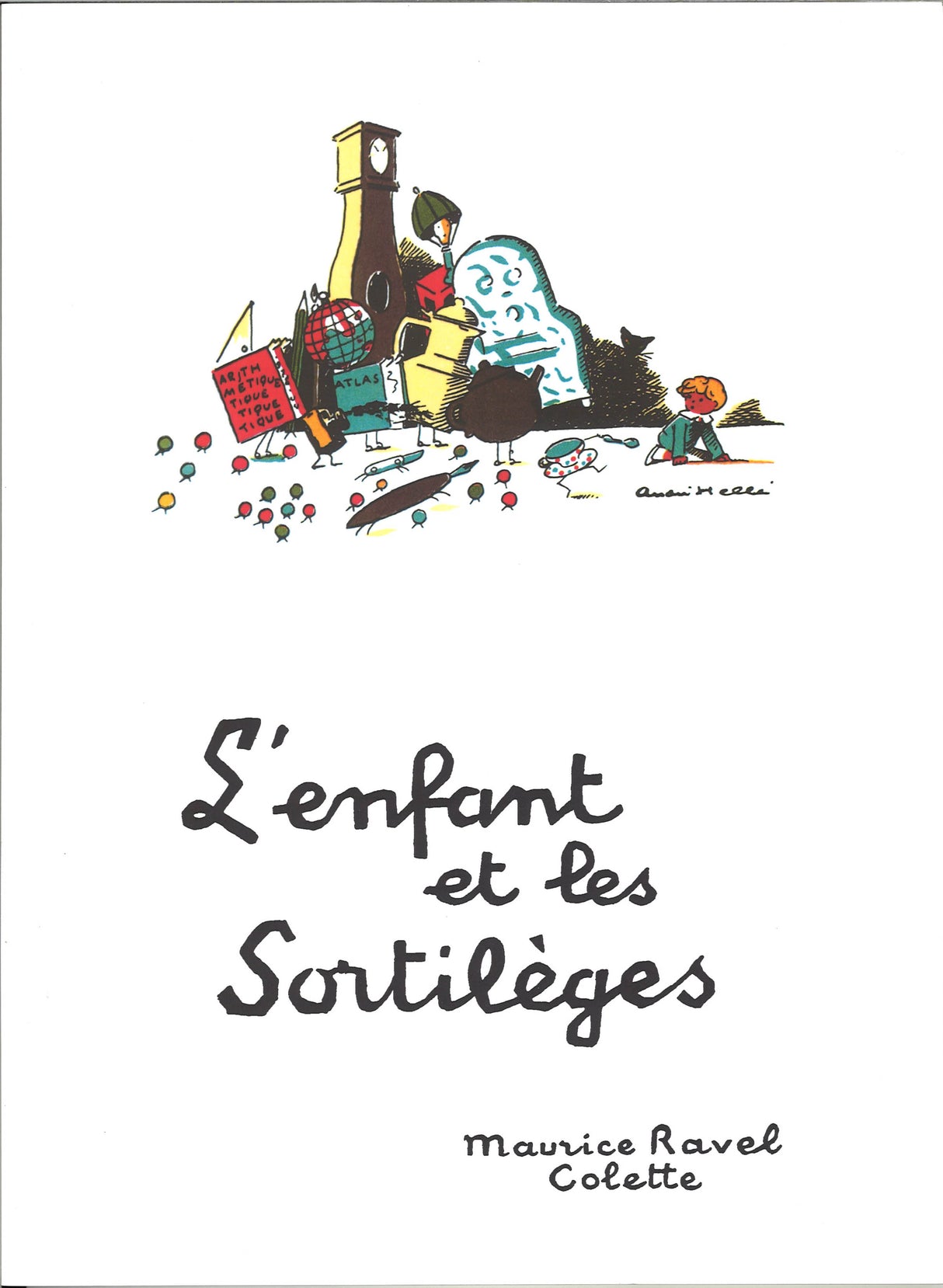 Ravel, Enfant & les Sortileges [F/E] (Durand)