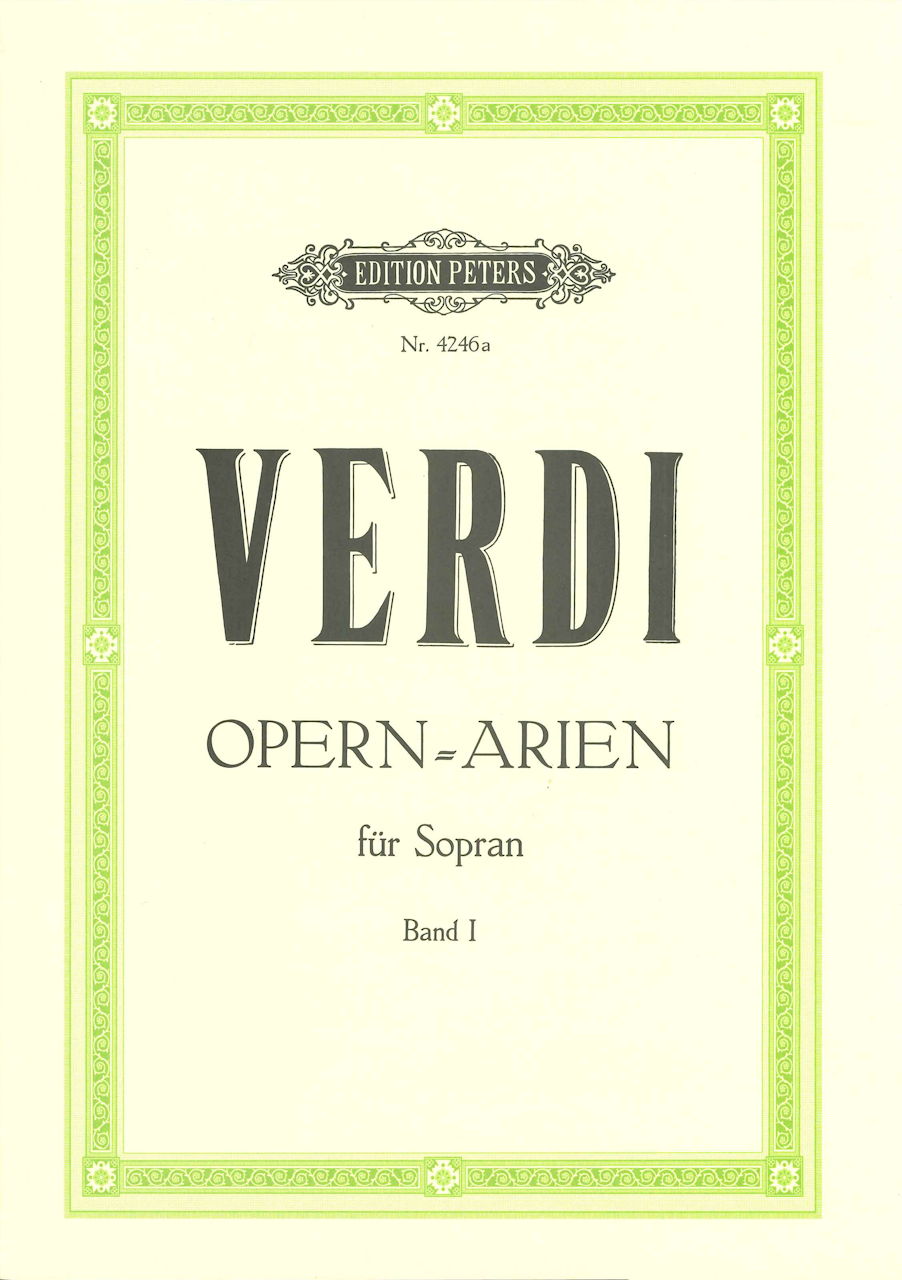 Verdi, 30 Arien, Sopran 1 (Peters)