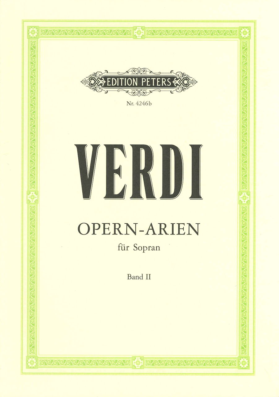 Verdi, 30 Arien, Sopran 2 (Peters)