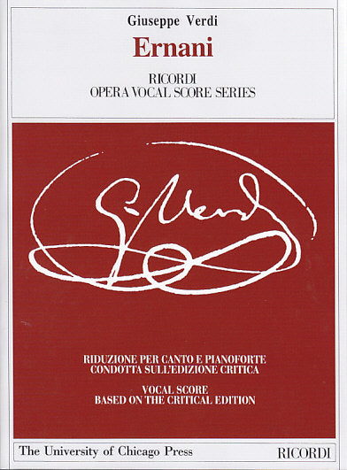 Verdi, Ernani [I/E] (Chicago Press, The University of/Ricordi)