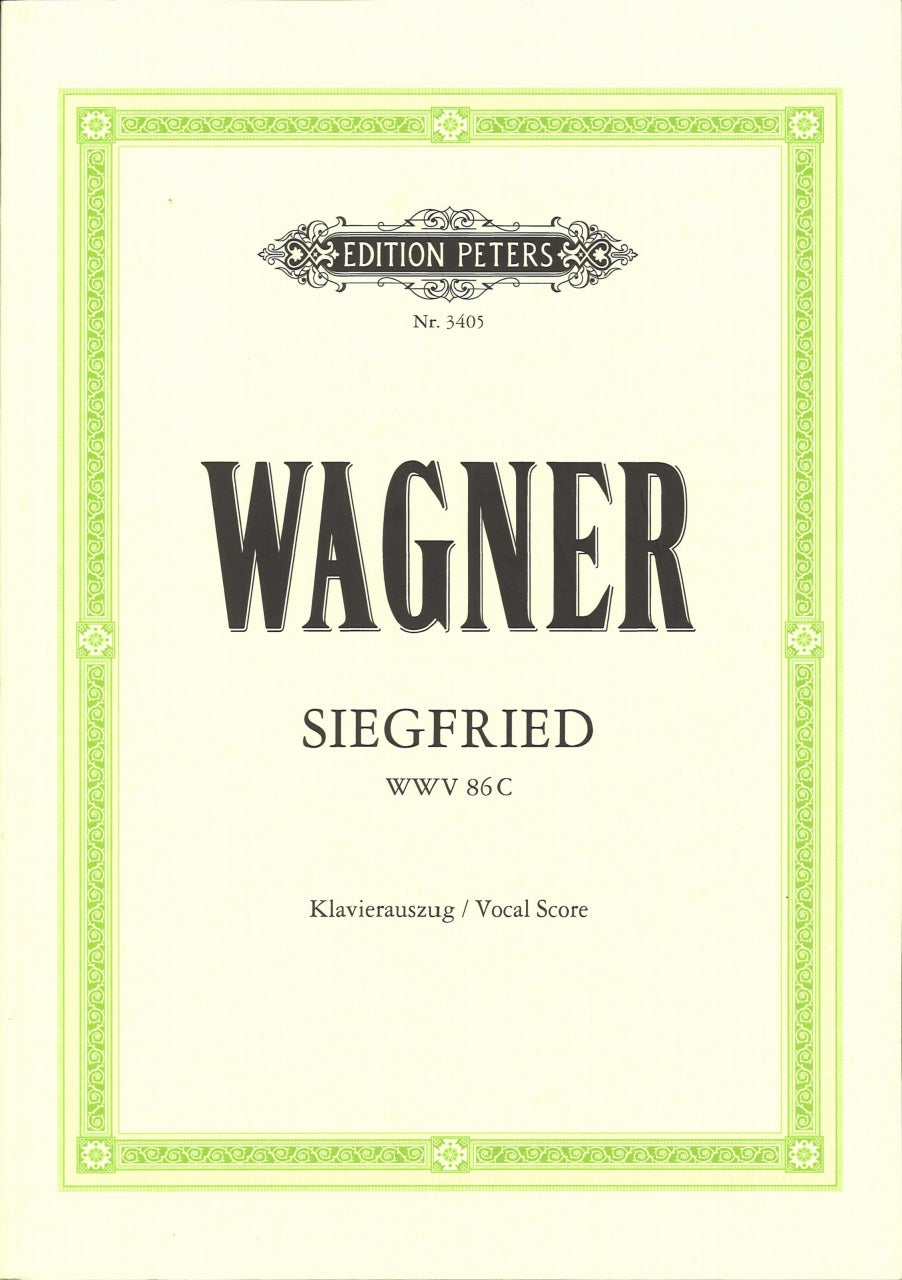 Wagner, WWV 86c Siegfried [G] (Peters)