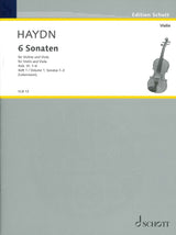 Haydn, Sonatas Hob. 6/1-3 (Vn,Va) (Schott)