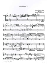 Handel, Chaconne in G (Vermes) (Editio Musica Budapest)