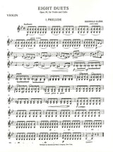 Gliere, 8 Duets op. 39 (IMC)