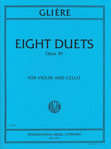 Gliere, 8 Duets op. 39 (IMC)